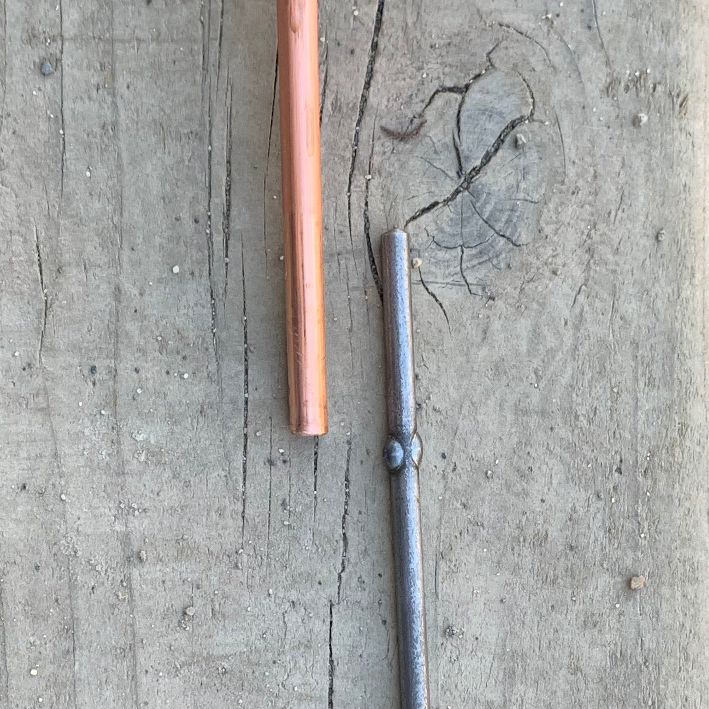 Copper Stem and stake for Copper Bloom Set 